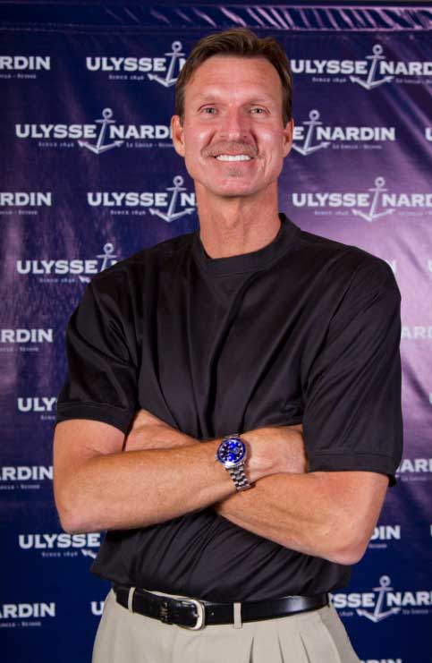 Ulysse Nardin brand ambassador, Randy Johnson