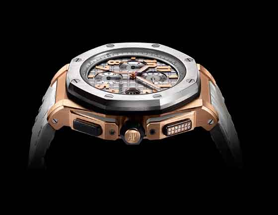5 Things You Should Know About the Audemars Piguet LeBron James Royal Oak Offshore - chrono pusherLE - side