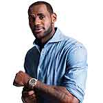 LeBron James wearing Audemars Piguet Royal Oak Offshore LeBron James
