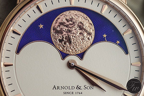Arnold & Son HM Perpetual Moon - dial cu