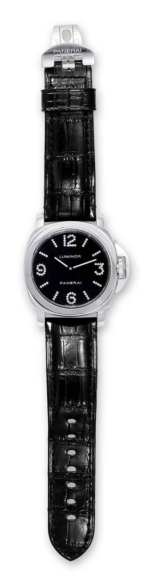 www.watchtime.com | blog  | Fratello Friday: 5 Watches With Diamonds That Men Can Actually Wear | Panerai Luminor 500