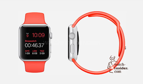 Apple Watch - orange strap