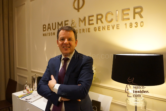 Alain Zimmermann, CEO Baume & Mercier