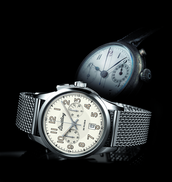 Breitling Transocean Chronograph 1915_Dial and Historic Piece 560
