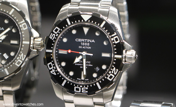 Certina DS Action Diver - redesigned - Baselworld 2013