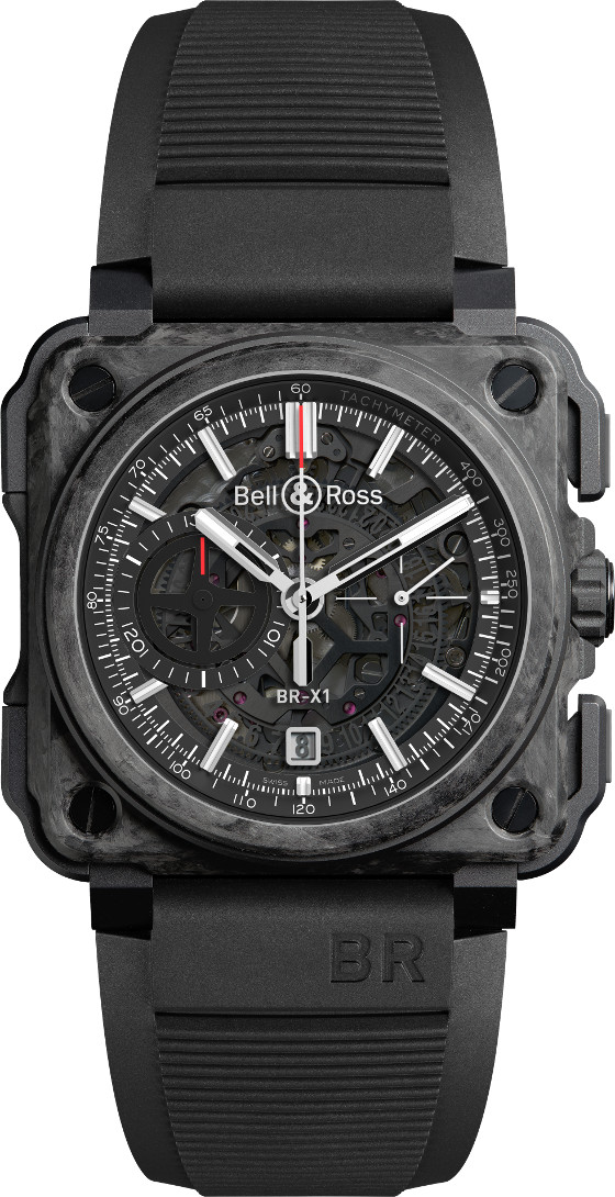Bell & Ross BRX1-Carbone-Forge-soldier folded strap 560