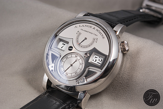 A. Lange & Sohne Zeitwerk Minute Repeater - angle