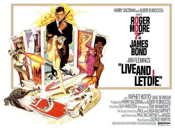 Live And Let Die movie poster