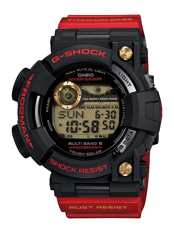 www.watchtime.com | watches wristwatch industry news  | Three Decades of Shocks: Casio Launches 30th Anniversary G Shock Models | G Shock GWF T1030A 1 JR DR 560