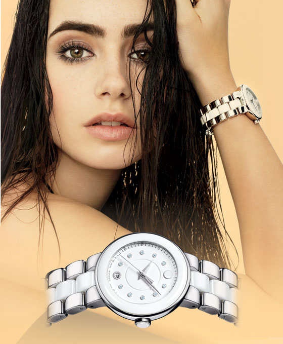 Movado’s Newest Ambassador: Lily Collins | WatchTime - USA's No.1 Watch ...