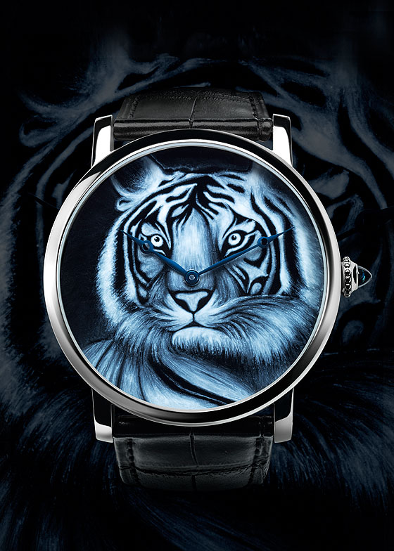cartier watch tiger