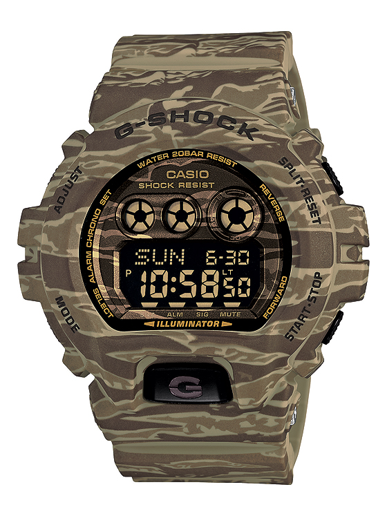 g shock watches army print