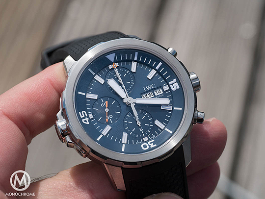 Monochrome Reviews the IWC Aquatimer Chronograph Edition Expedition Jacques-Yves  Cousteau | WatchTime - USA's  Watch Magazine