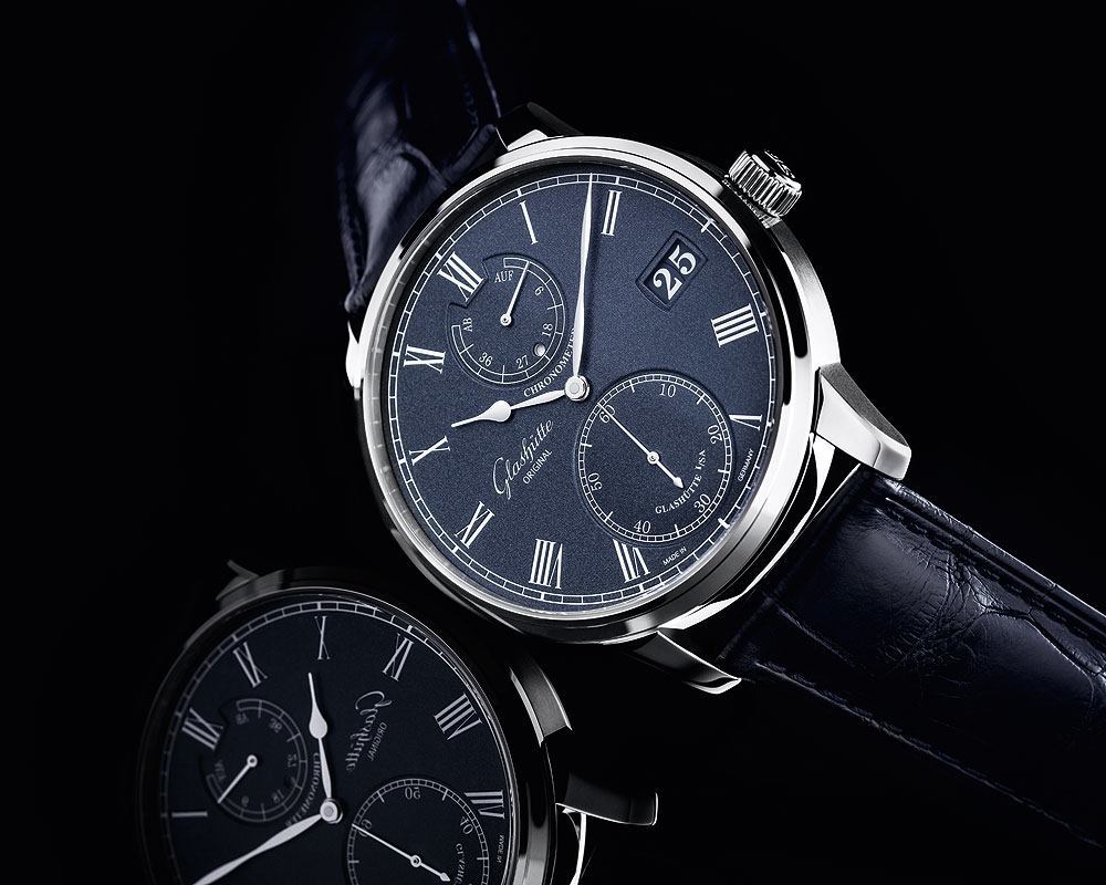 Glashütte Original Offers New Senator Chronometer with Dark Blue Dial ...
