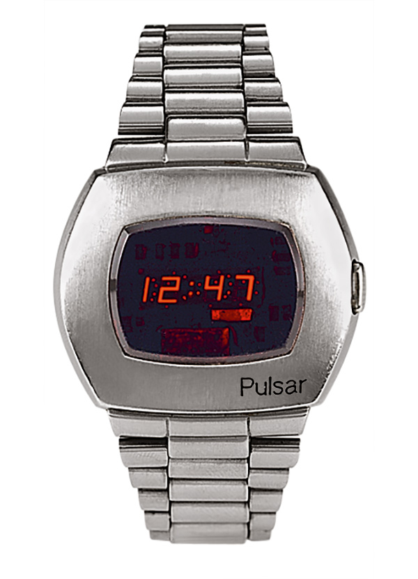 Hamilton Pulsar LED watch