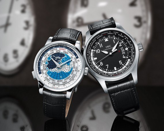 IWC and Montblanc World-Time Watches