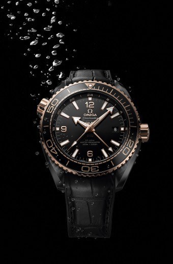 omega black and gold