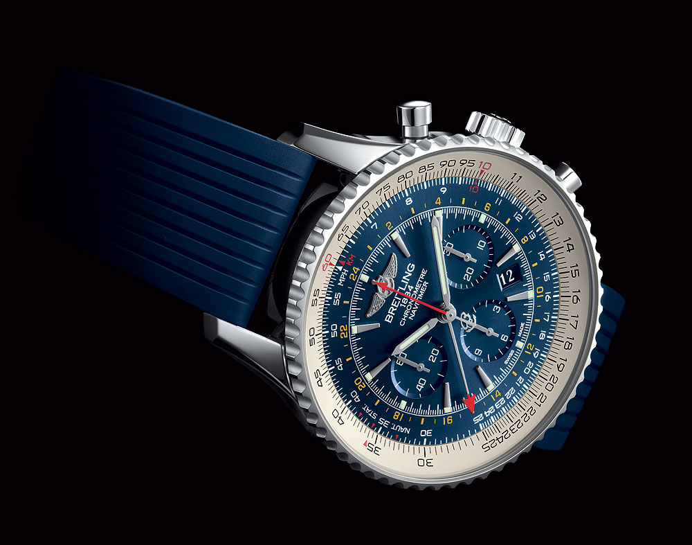 Breitling Transocean Day & Date ''Aurora Blue'' Limited Edition of Only  1000 Pcs