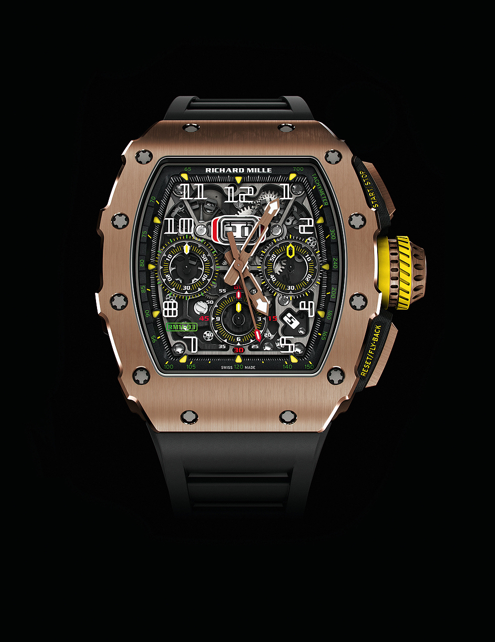 Richard Mille Automatic Flyback Chronograph Dual Time Zone