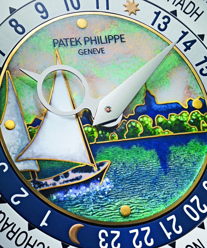 Patek Philippe World Time Watch Dial