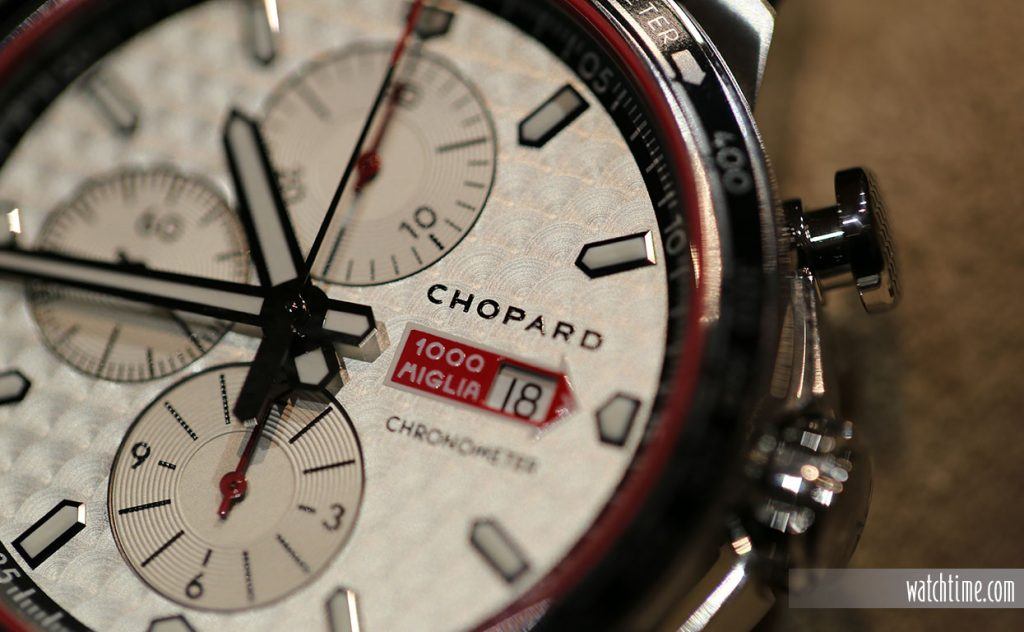 Chopard Mille Miglia 2017 Race Edition, dial