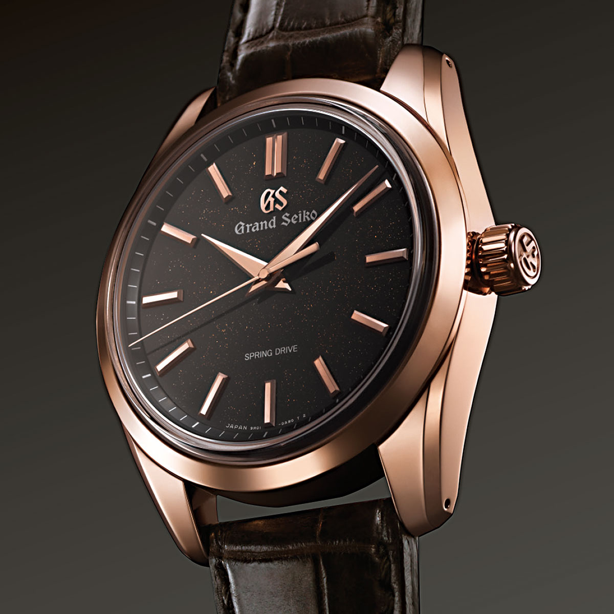 Inspired by Japan's Night Sky: Grand Seiko Spring Drive 8-Day Power Reserve  in Rose Gold | WatchTime - USA's  Watch Magazine