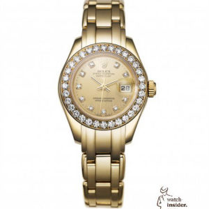 First Rolex Lady Datejust Pearlmaster, 1992