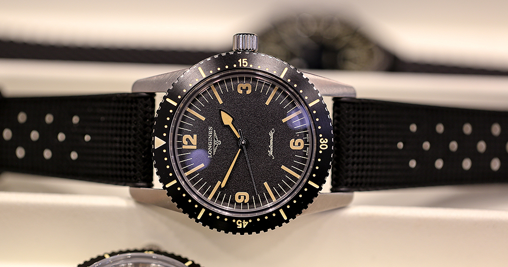 Vintage Eye for the Modern Guy: Longines Heritage Skin Diver | WatchTime -  USA's  Watch Magazine