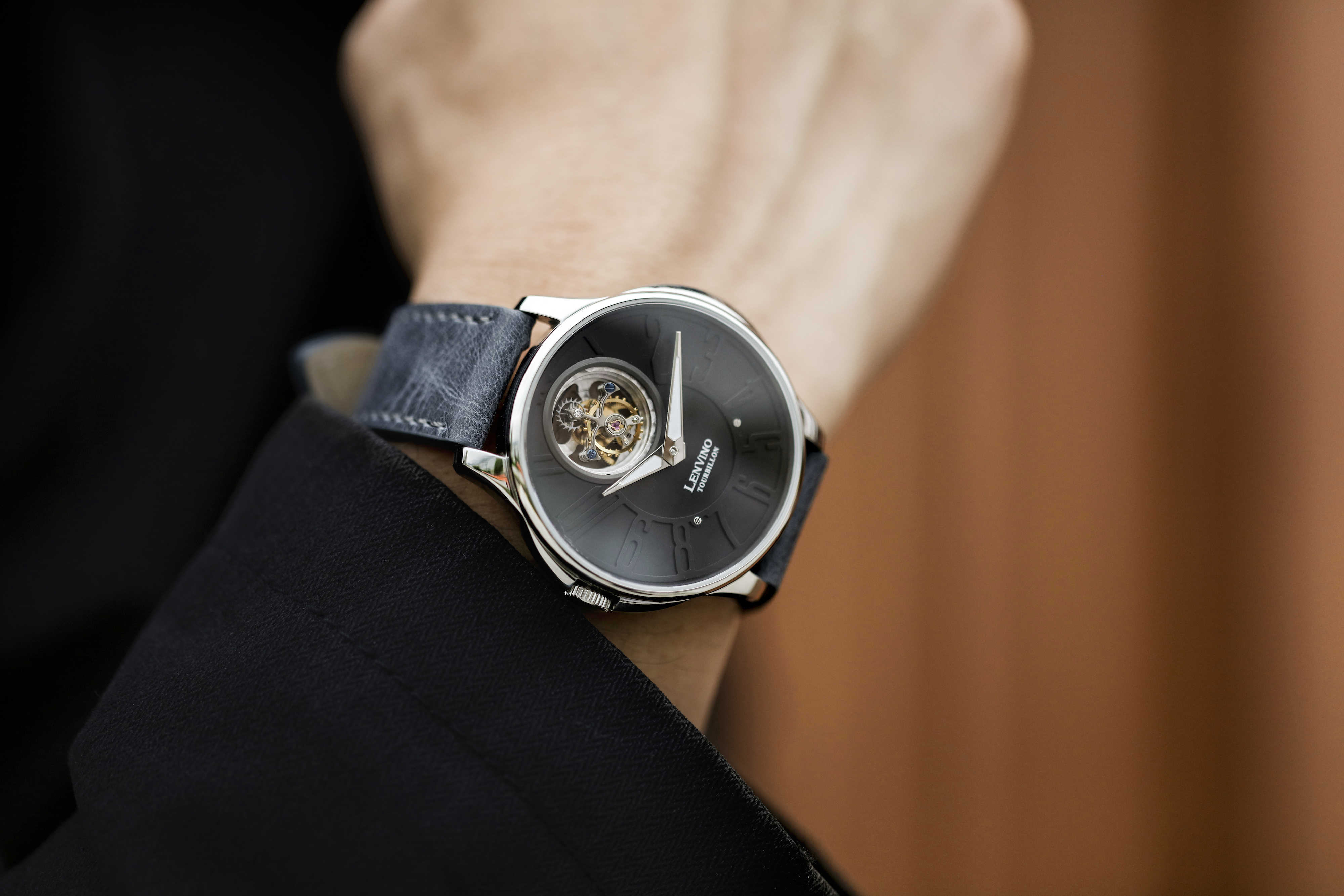 LENVINO Watch Co. Returns with a Flying Tourbillon Wristwatch for Only $499