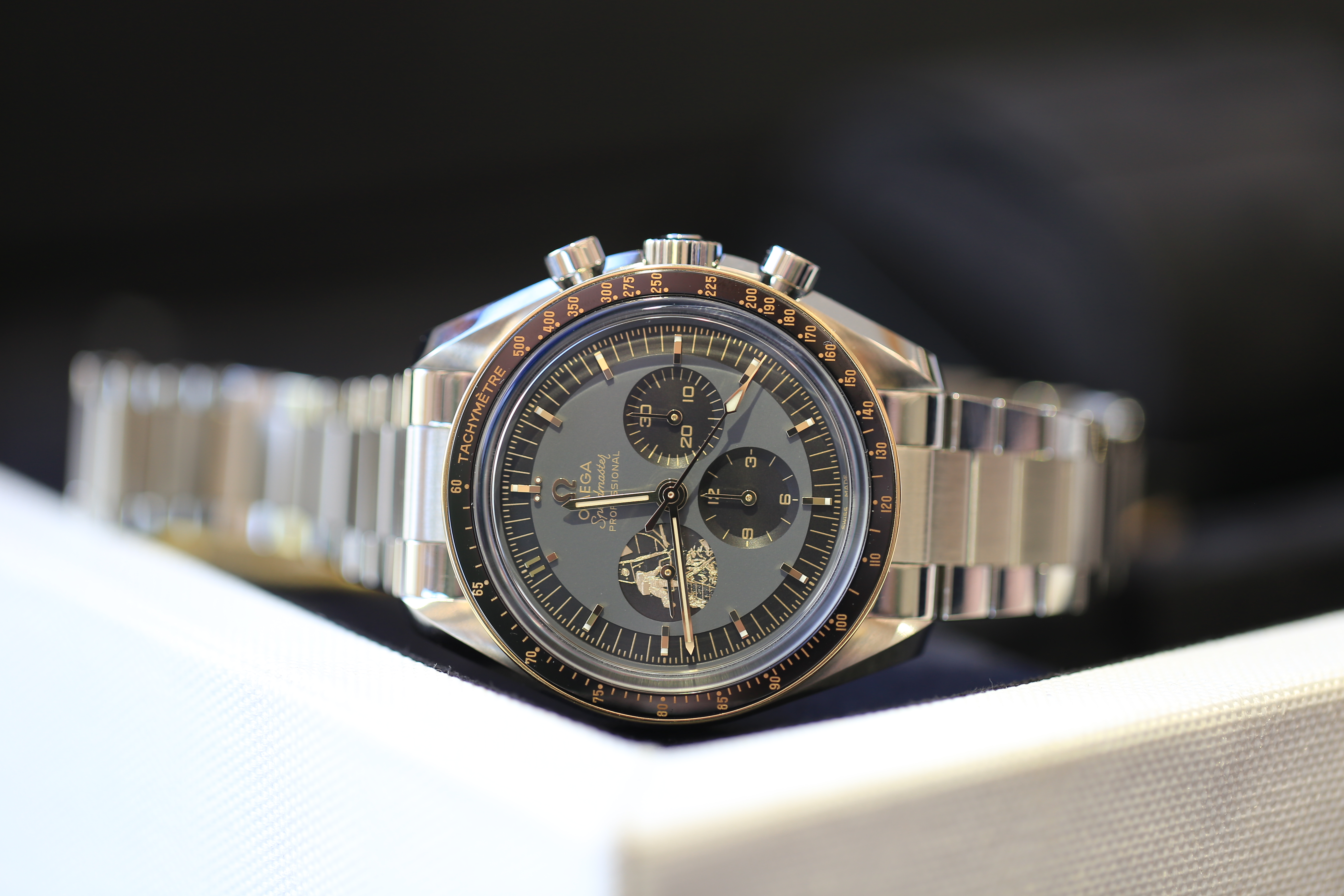 Swatch Group 2019 Release: The Omega Speedmaster Apollo 11 50th Edition in Stainless Steel | WatchTime - USA's No.1 Watch Magazine