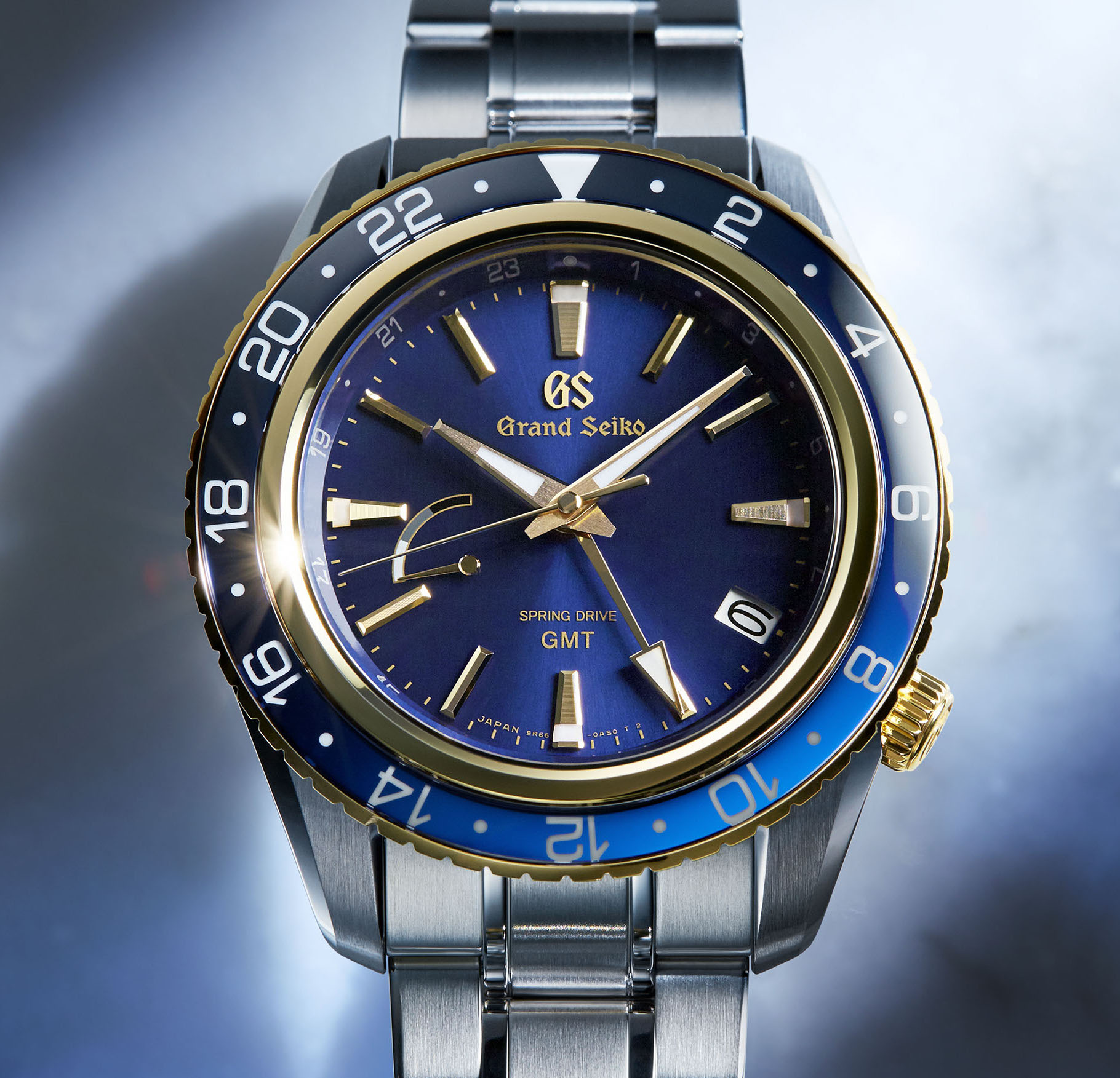 Grand Seiko Launches the Spring Drive GMT SBGE248 in Blue and Gold |  WatchTime - USA's  Watch Magazine