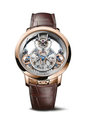 Showing at WatchTime New York 2019: Arnold & Son Time Pyramid ...