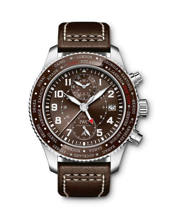 IWC Marks an Aviation Anniversary with New Pilot’s Watch Timezoner ...