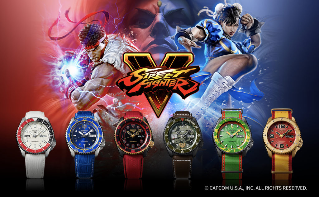 Fighting for Time: The Seiko 5 Sports Street Fighter Limited Edition |  WatchTime - USA's  Watch Magazine