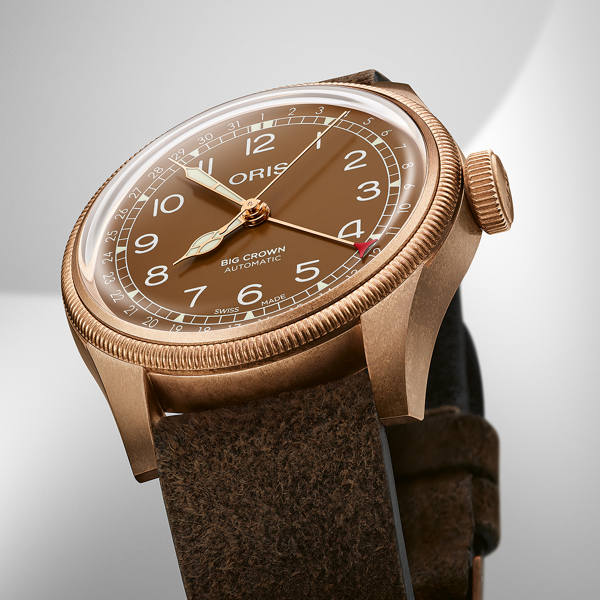 Bronze Reviewing the Oris Big Crown Bronze Pointer Date | WatchTime - USA's Watch Magazine