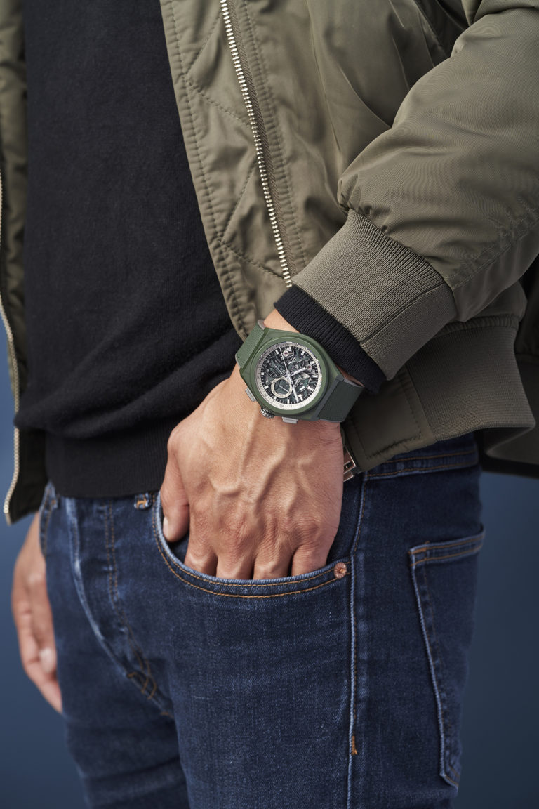 LVMH Watch Week: Zenith Embraces Emerald with the Defy 21 Urban Jungle ...