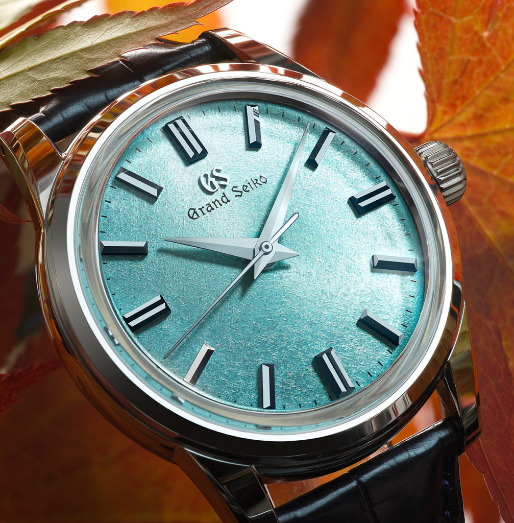 Three Greens for the Red, White, and Blue: Grand Seiko's New  .-Exclusive Editions Debut at Couture | WatchTime - USA's  Watch  Magazine