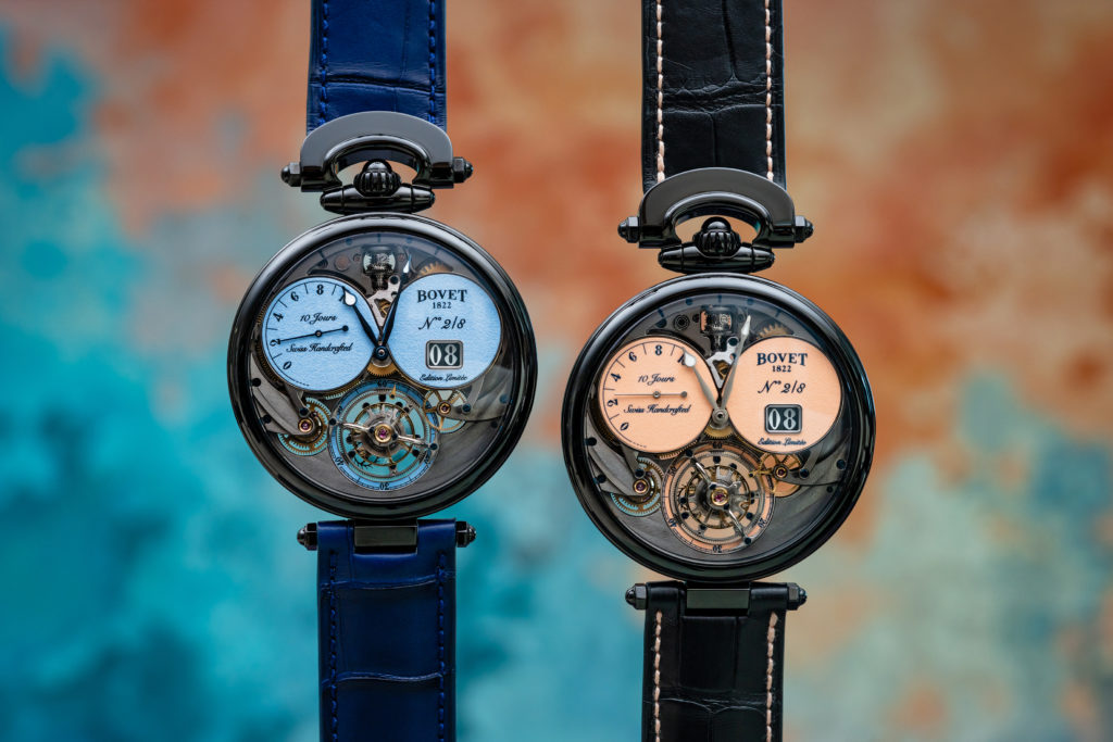 Showing at WatchTime New York 2021: Bovet 1822 Virtuoso VIII Chapter Two DLC-SLN