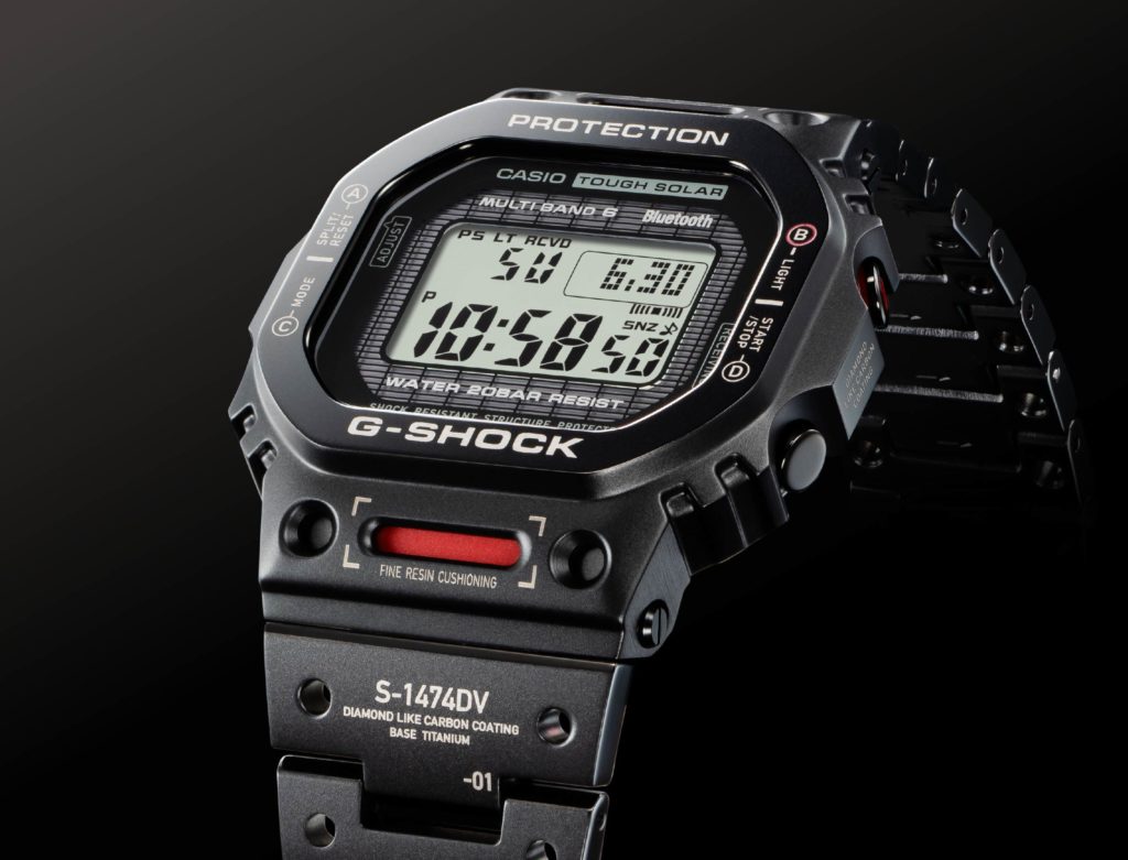 G-Shock Adds a Futuristic Twist to the Full Metal Collection with GMW-B5000TVA-1 “Titanium Virtual Armor”