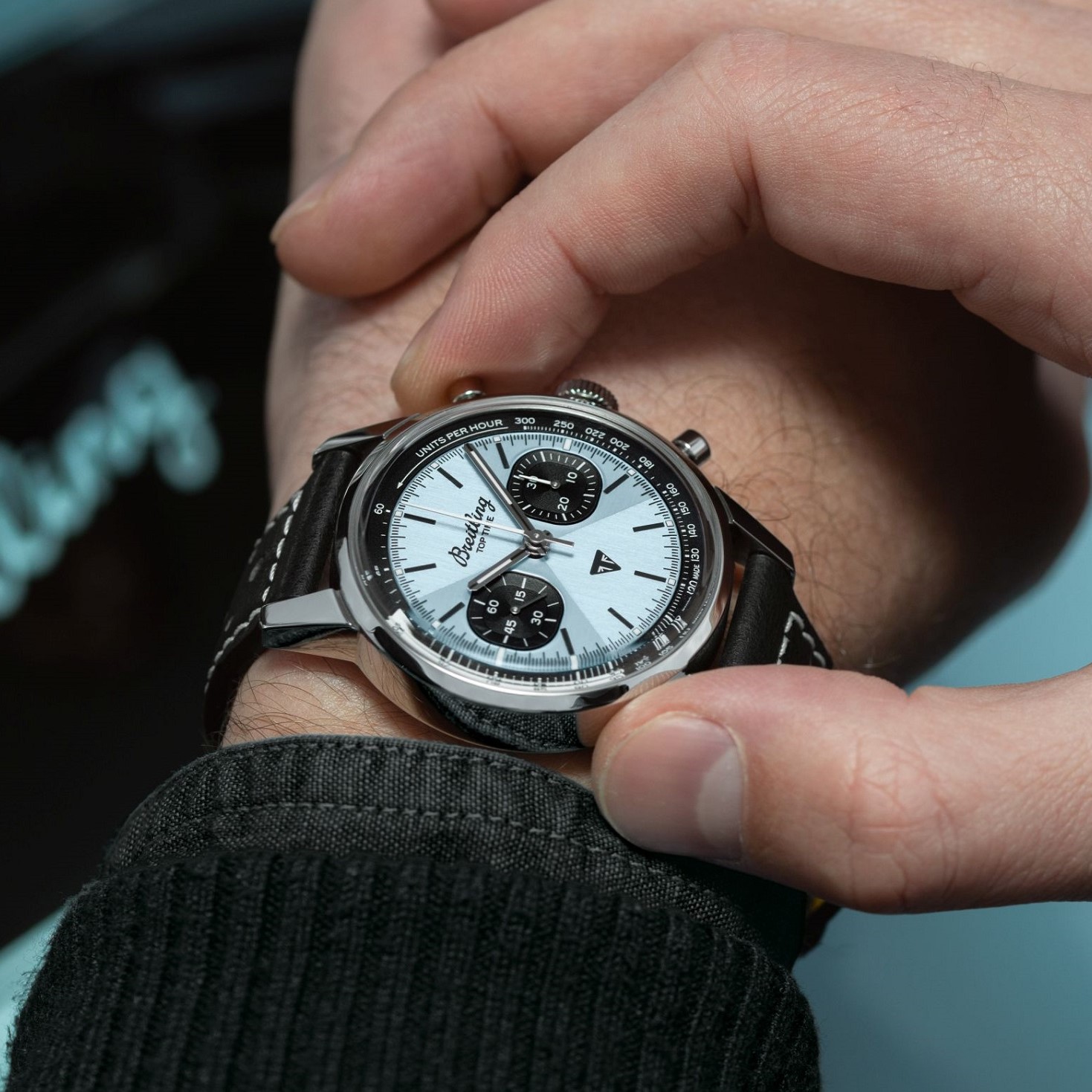 Café Racing: Breitling Revs Up with Top Time Triumph Chronograph