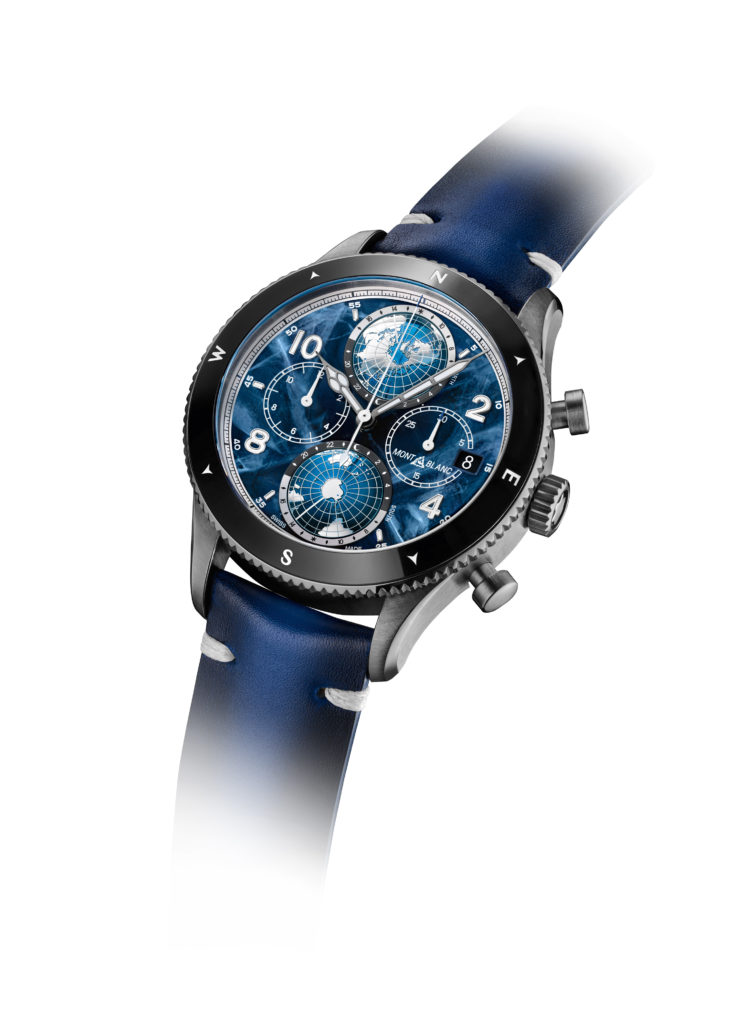 Montblanc Launches the 1858 Geosphere Chronograph 0 Oxygene at Watches & Wonders 2022