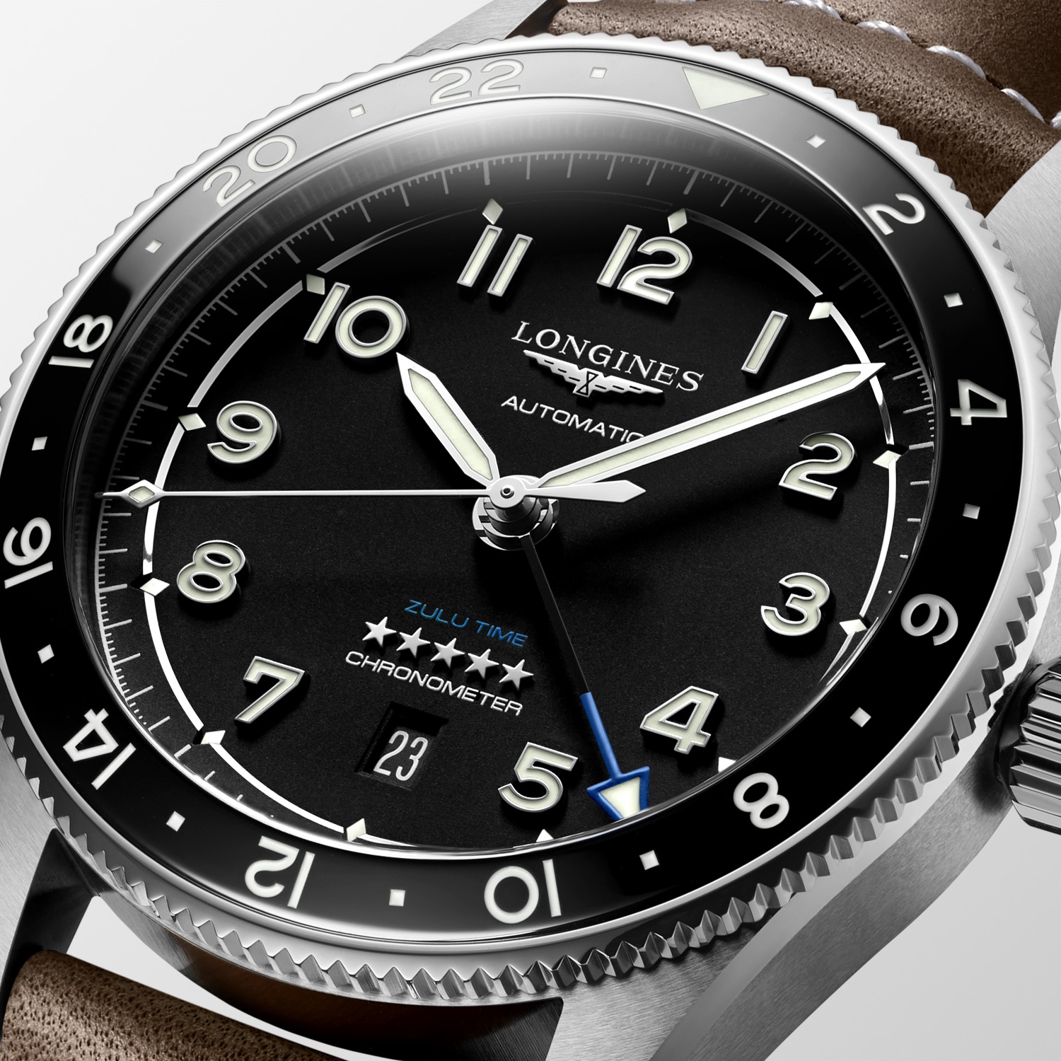 Longines Flies the Straits With the Spirit Zulu Time