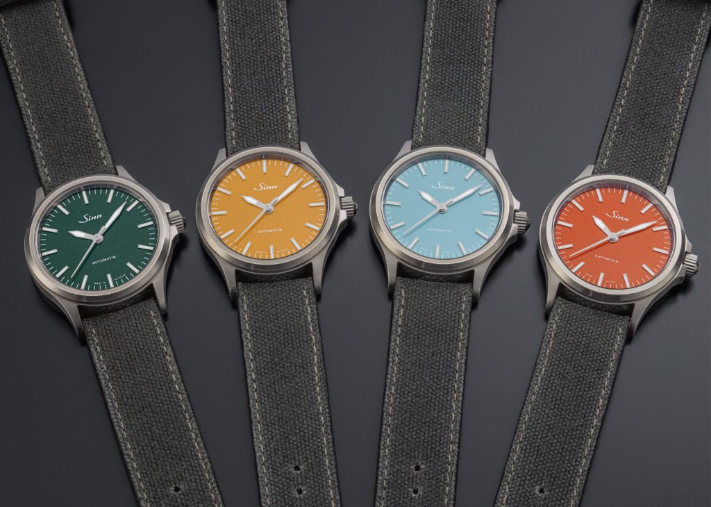 A Pop of Color: Sinn Spezialuhren Launches Four Limited 556 Models