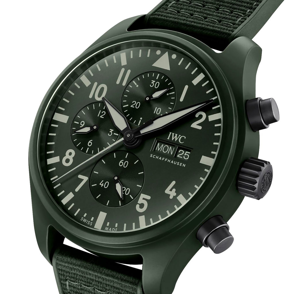 IWC Soars with the Pilot's Watch Chronograph TOP GUN Edition “Woodland” at Watches & Wonders | WatchTime - No.1 Watch Magazine