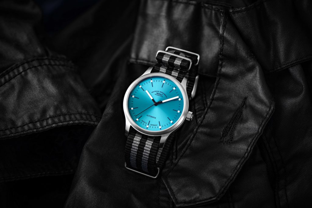 Feeling Cool: Mühle-Glashütte Drops a New Panova with a Turquoise Blue Dial