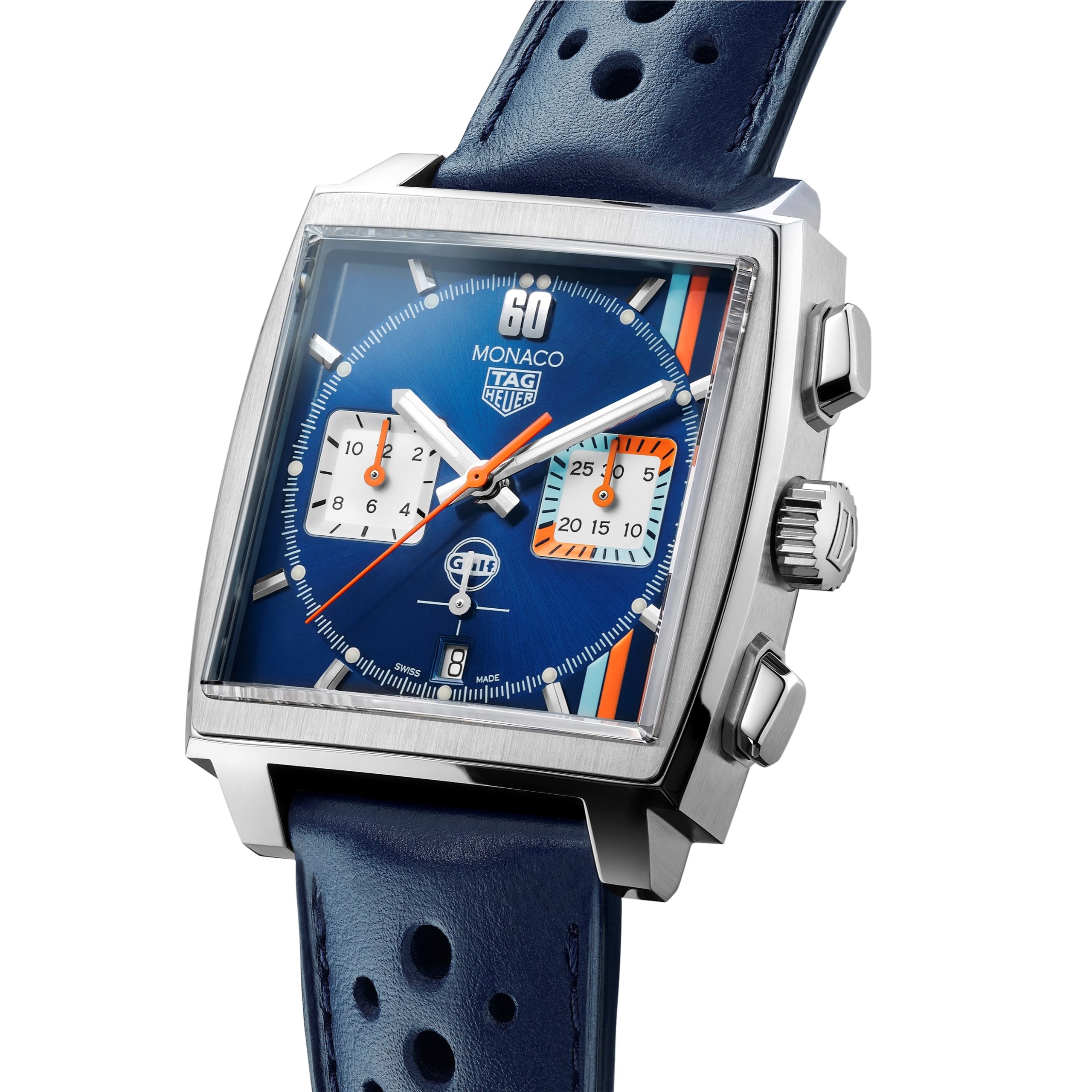 Introducing at Watches & Wonders 2022: TAG Heuer Monaco Gulf Special Edition