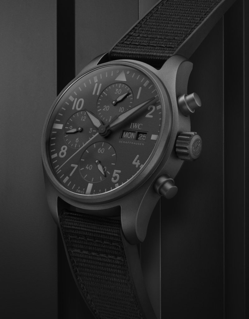 IWC is Back in Black with the Chronograph 41 Top Gun Ceratanium