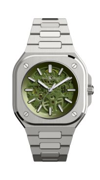 Bell & Ross Goes Green with the BR 05 Skeleton | WatchTime - USA's No.1 ...