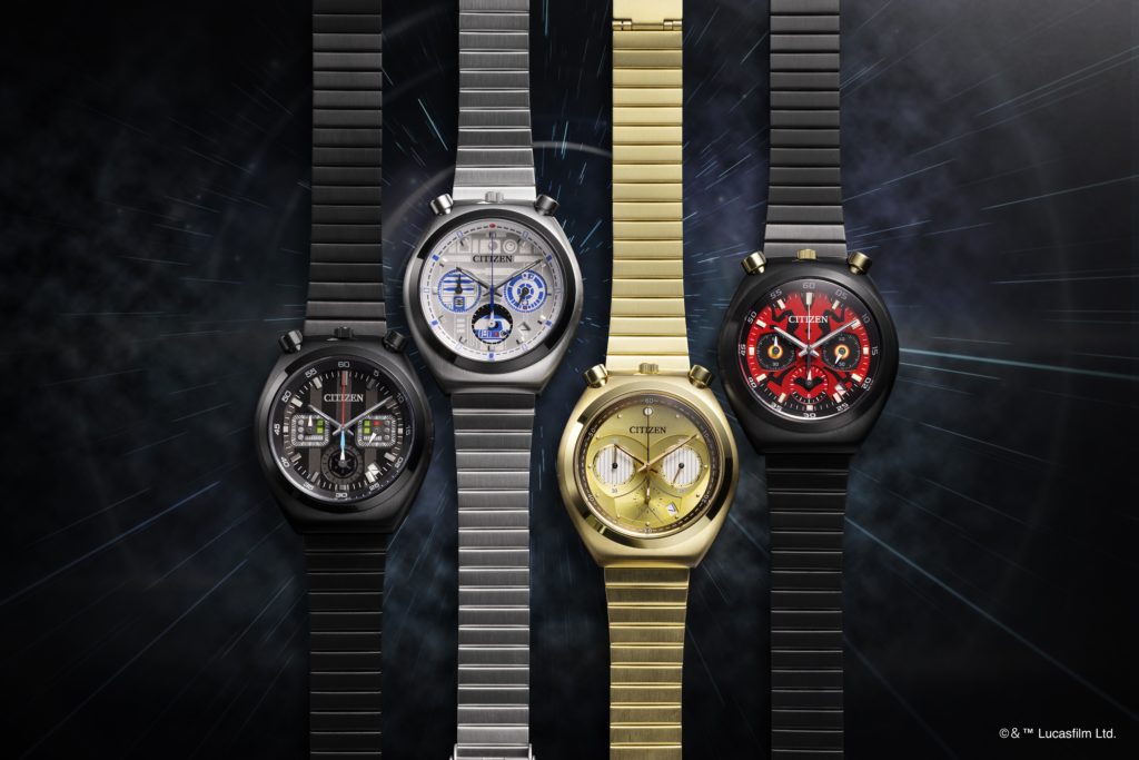 May The Force Be With You: Citizen Announces Star Wars Inspired Chronograph Quartet
