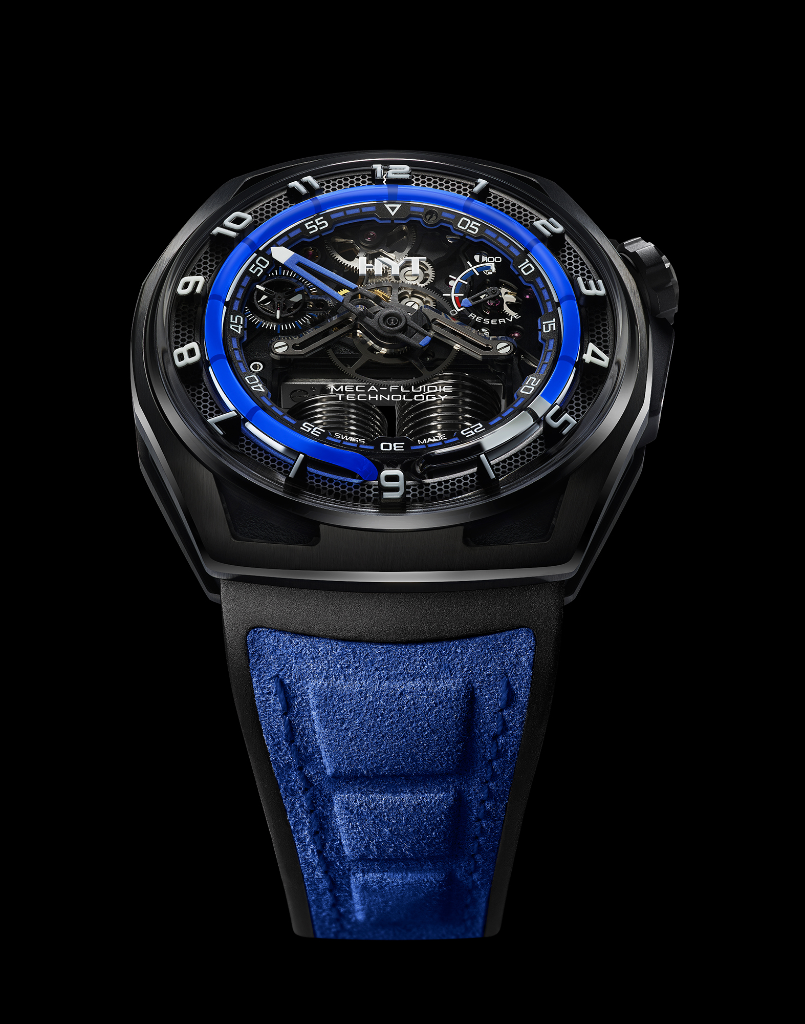 HYT Debuts the Hastroid Supernova Blue at Geneva Watch Days